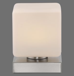 4036-55 DADOA LAMPA STOŁOWA SREBRNY