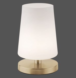 4146-60 SONJA LAMPA STOŁOWA MATOWY MOSIĄDZ