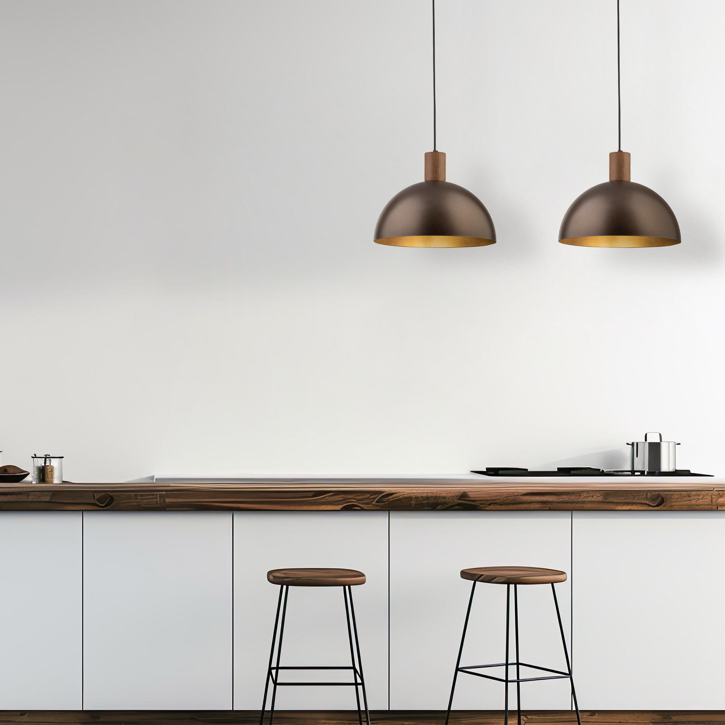 OSLO BROWN LAMPA WISZĄCA 1 - obrazek 2