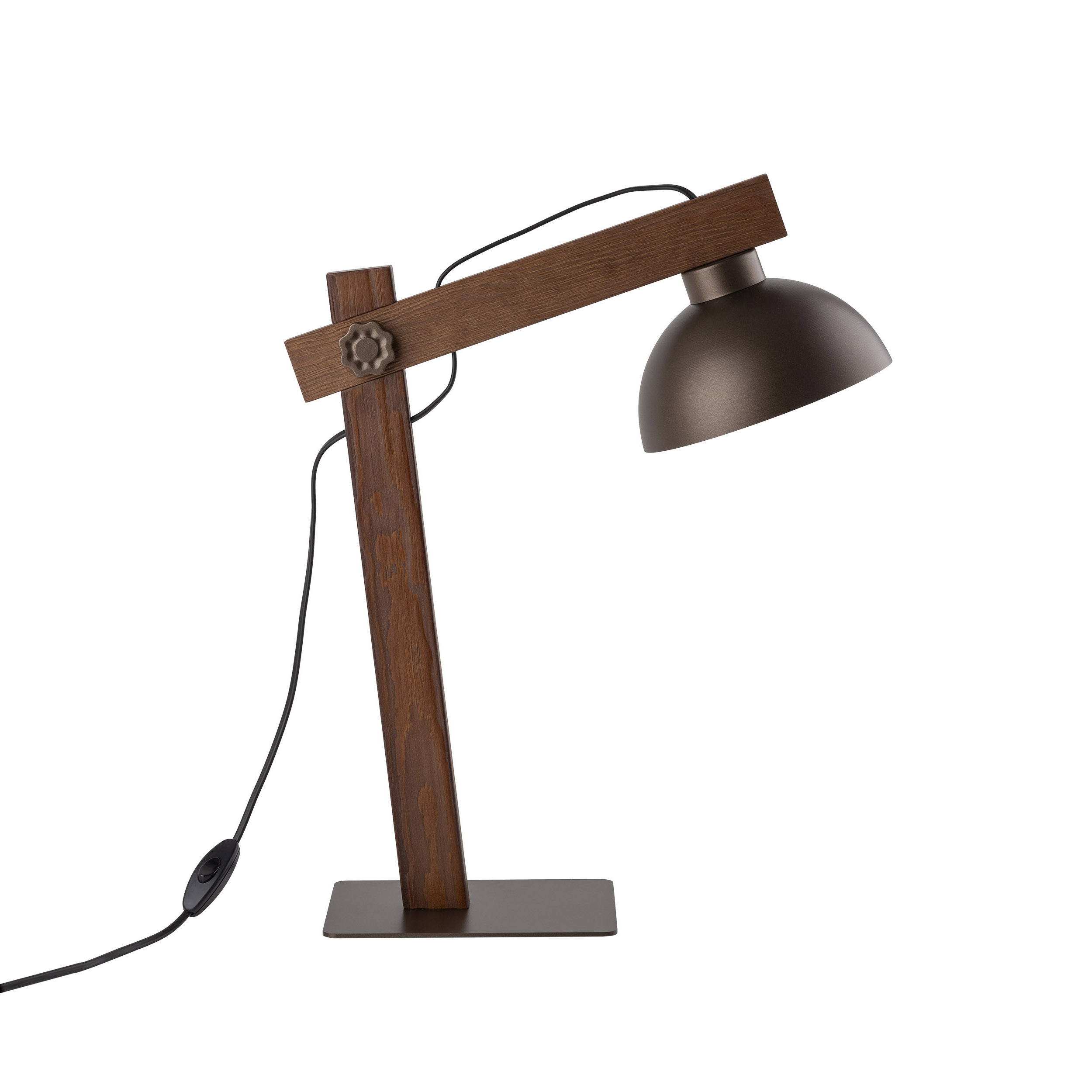 OSLO BROWN LAMPKA NOCNA 1 - obrazek 6