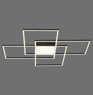 6073-18 Q-ASMIN LAMPA SUFITOWA CZARNY