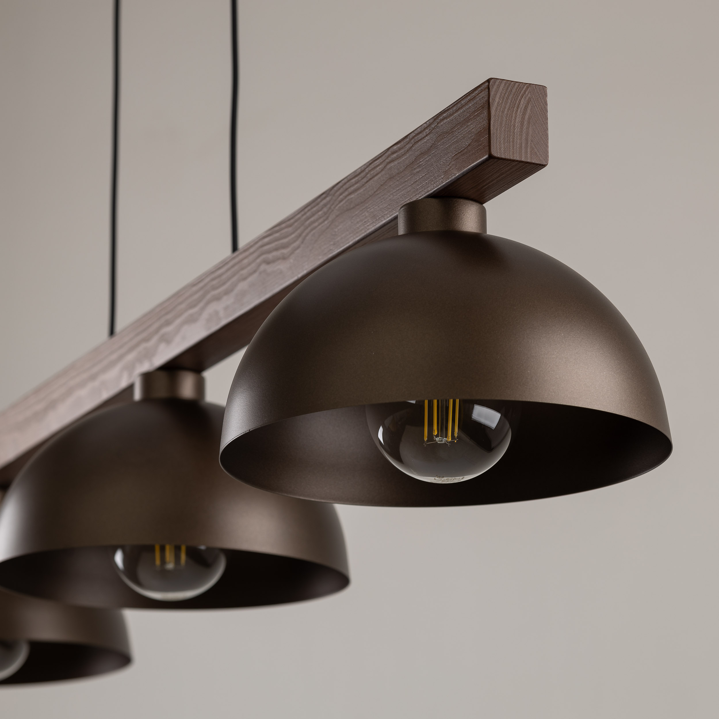 OSLO BROWN LAMPA WISZĄCA 3 - obrazek 5