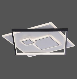 6390-16 MAILAK LAMPA SUFITOWA CZARNY/BIAŁY
