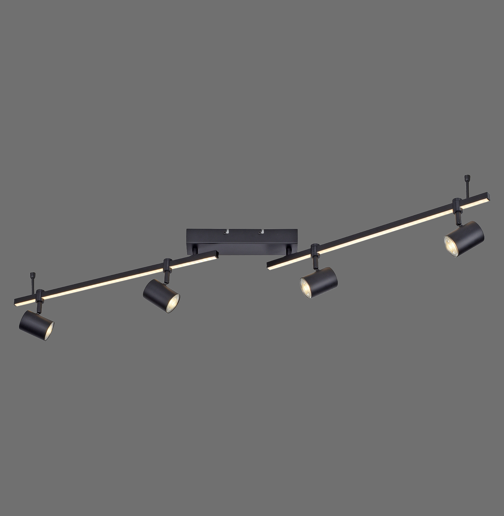 6525-18 BARIK LAMPA SUFITOWA CZARNY