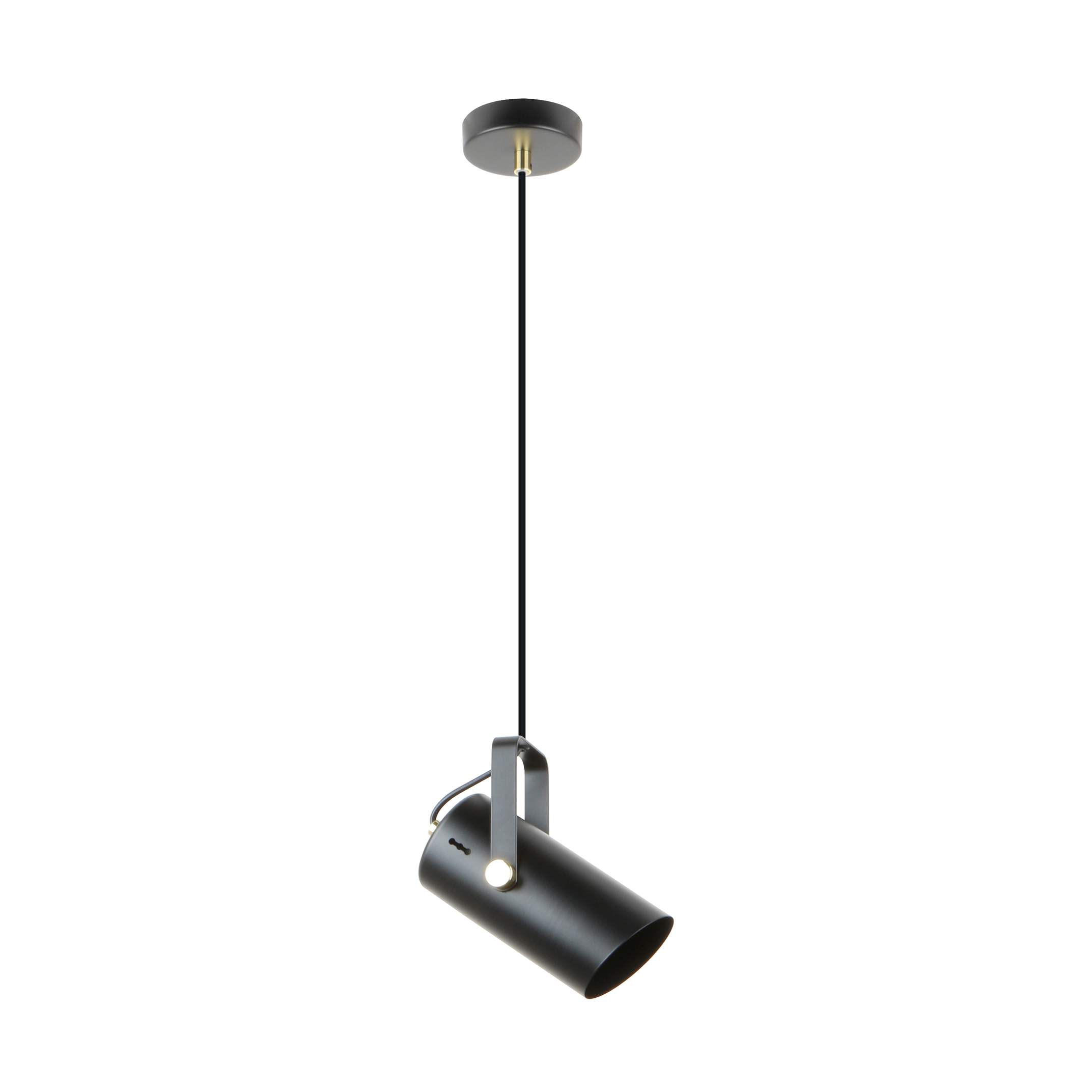 A8165-1 RESI LAMPA WISZĄCA CZARNY MAT-ZŁOTO/MATT BLACK-GOLD