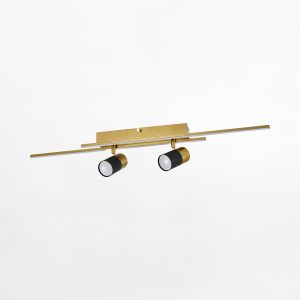 CL231041 LUMO LAMPA SUFITOWA CZARNA-ZŁOTA/BLACK-GOLD