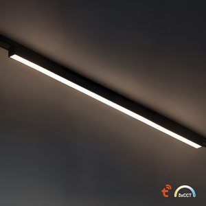 Slim Magnetic Track Czarny 91cm 30W LED Tuya CCT 48V