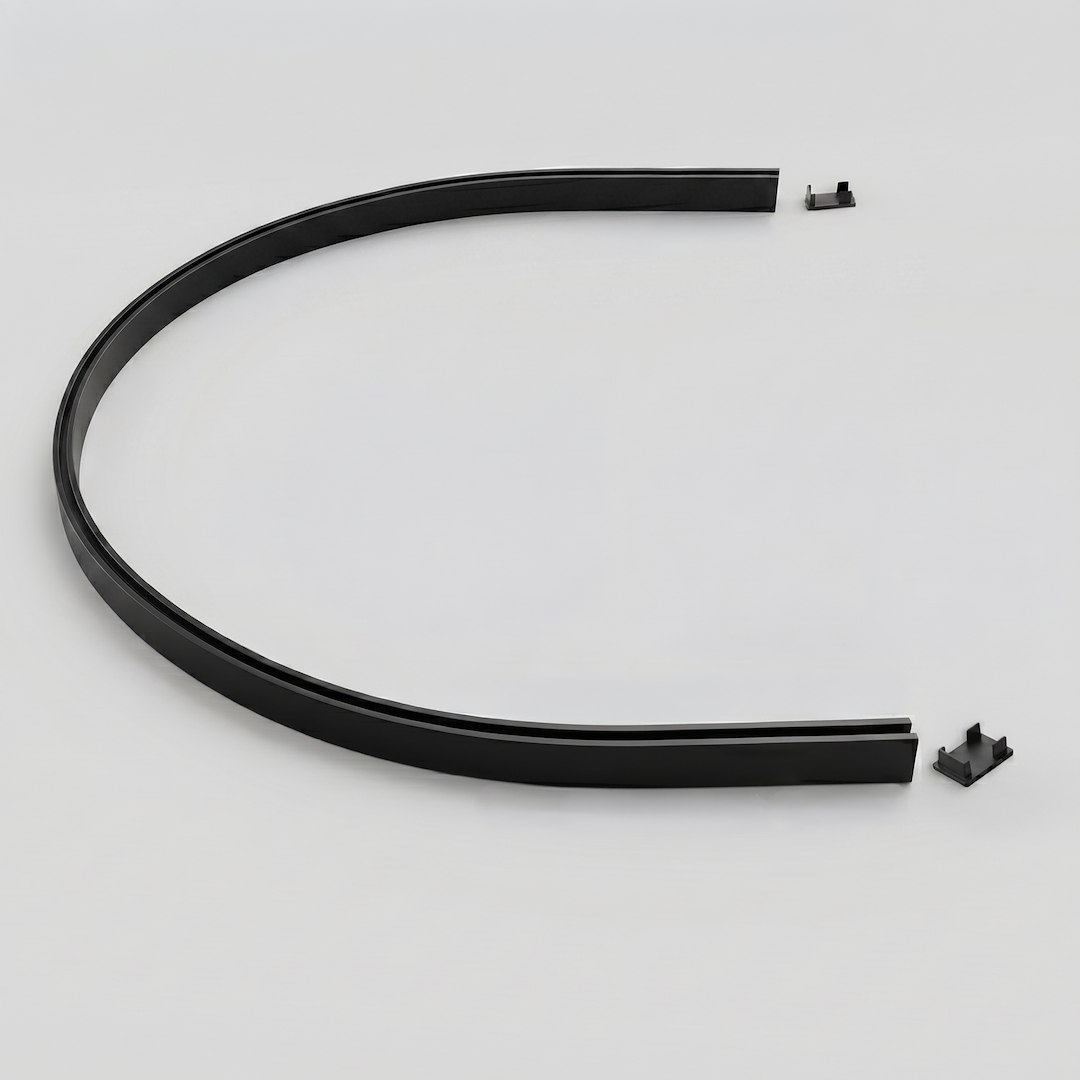 Szyna 1/2 Okrąg Natynk Magnetic Track 5mm fi 60cm - obrazek 2