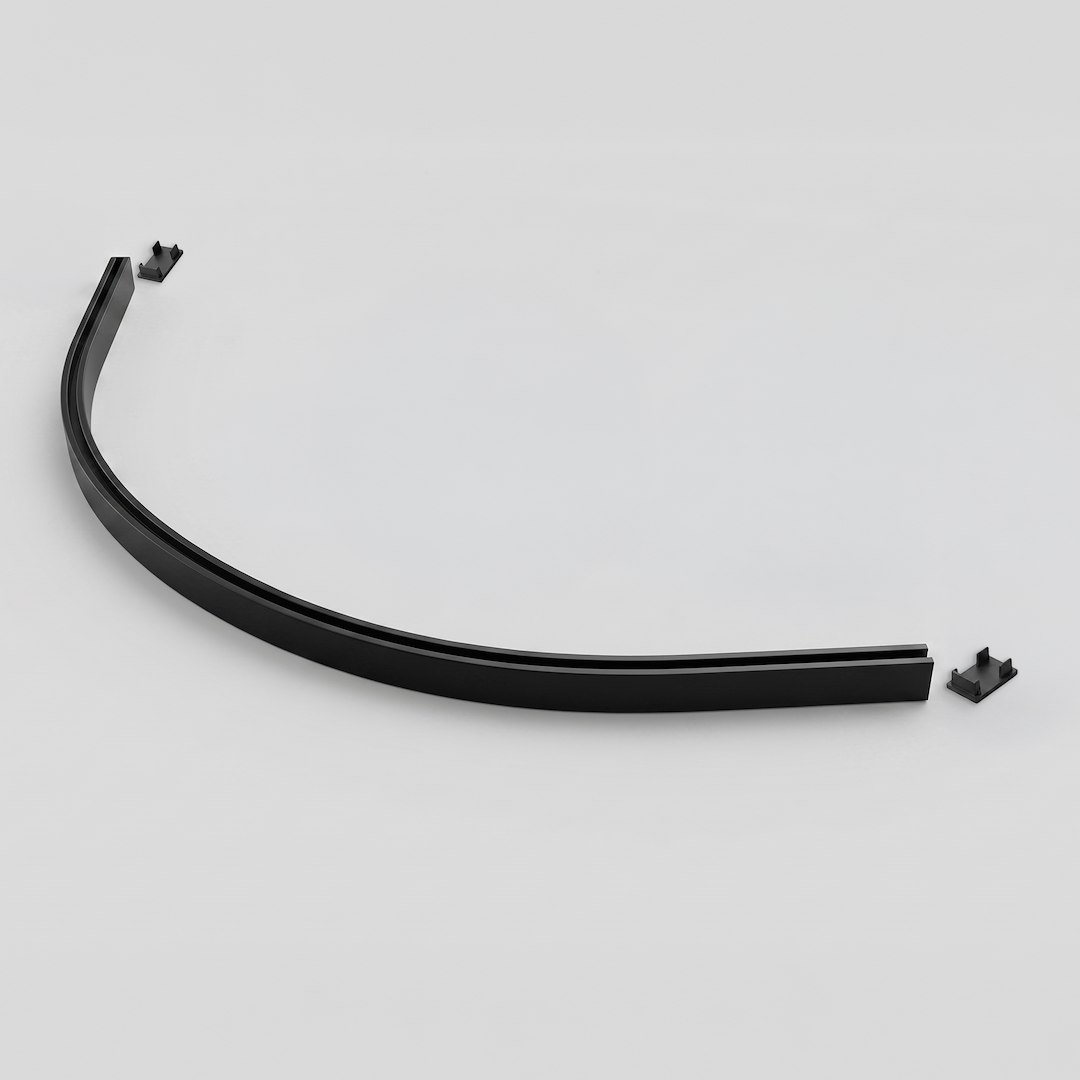 Szyna 1/4 Okrąg Natynk Magnetic Track 5mm fi 60cm - obrazek 2