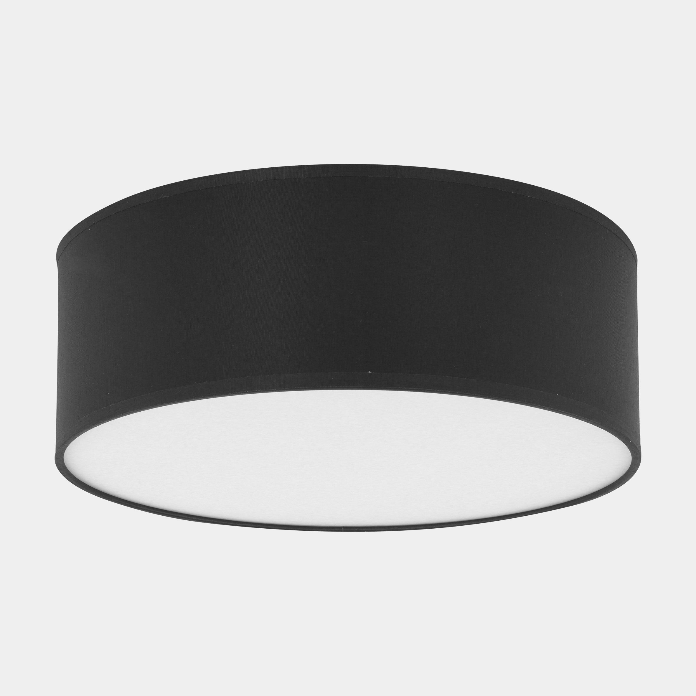 RONDO BLACK LAMPA SUFITOWA 4  450