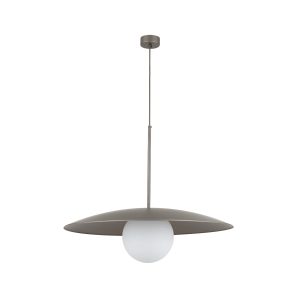 SLATE NEW BROWN GLASS LAMPA WISZĄCA1XE27