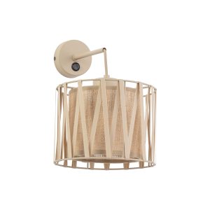 HARMONY SABIA JUTA KINKIET 1XE27