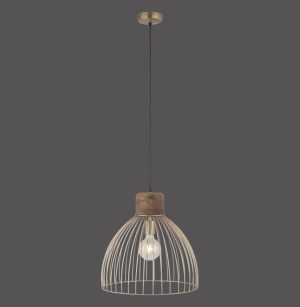 11489-60 ALAMI LAMPA WISZĄCA MATOWY MOSIĄDZ