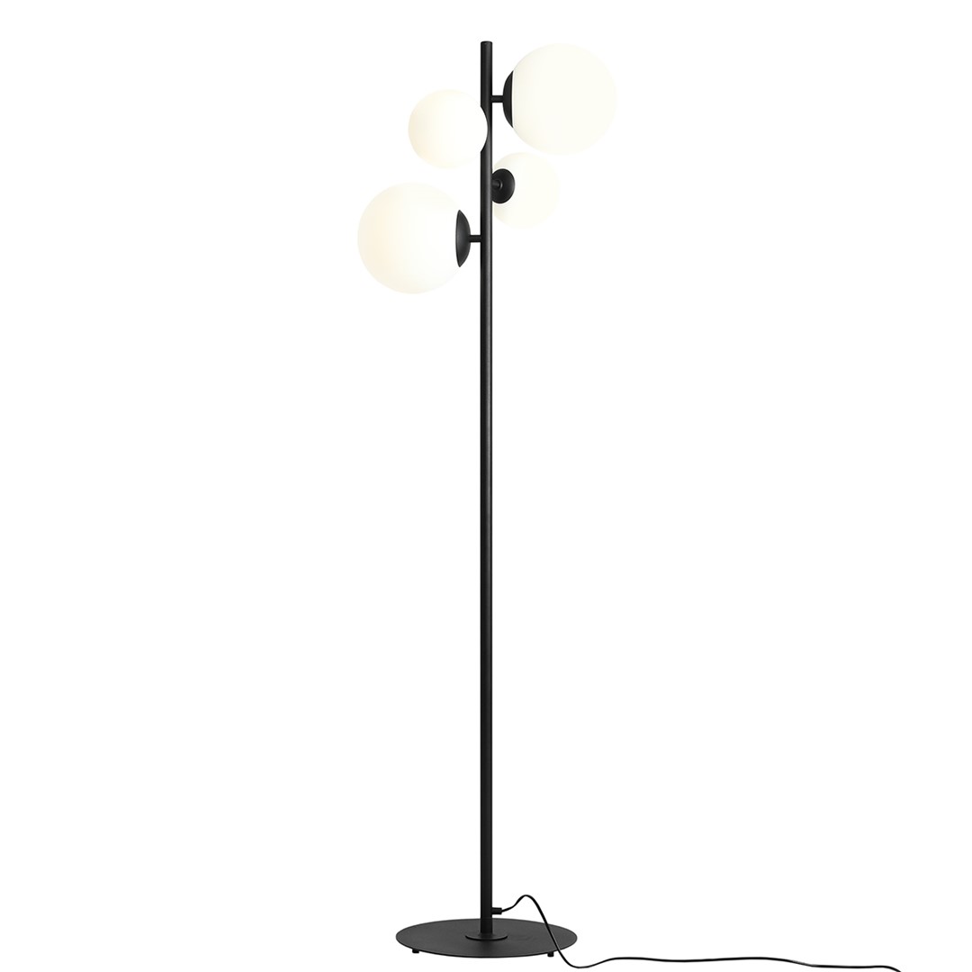 LAMPA STOJĄCA BLOOM BLACK