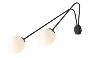 KINKIET HOLM 2 BLACK L