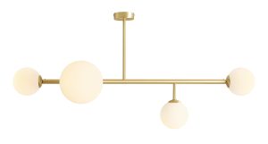 PLAFON DIONE 4 BRASS