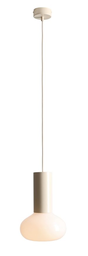 LAMPA WISZĄCA FLO CREAM S
(żarówki w zestawie)