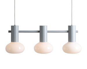LAMPA WISZĄCA FLO 3 GREY S
(żarówki w zestawie)