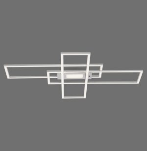 14693-55 ASMIN LAMPA SUFITOWA SREBRNY