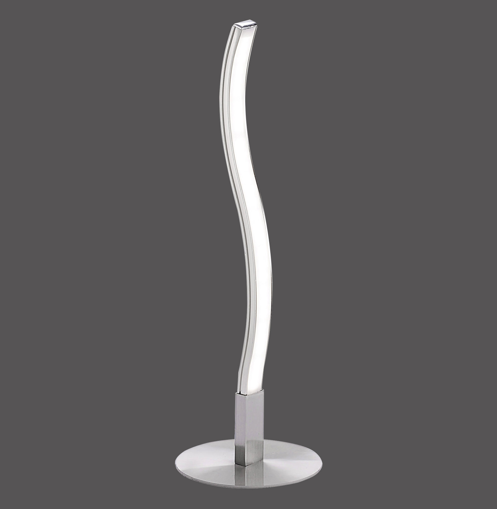 15128-55 WAVE LAMPA STOŁOWA STALOWY