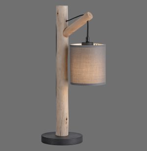 15784-29 GREEN TRIBU LAMPA STOŁOWA DREWNO/BEŻOWY
