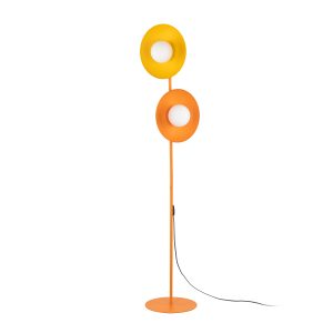 SLATE MIX GLASS LAMPA PODŁOGOWA 2XG9