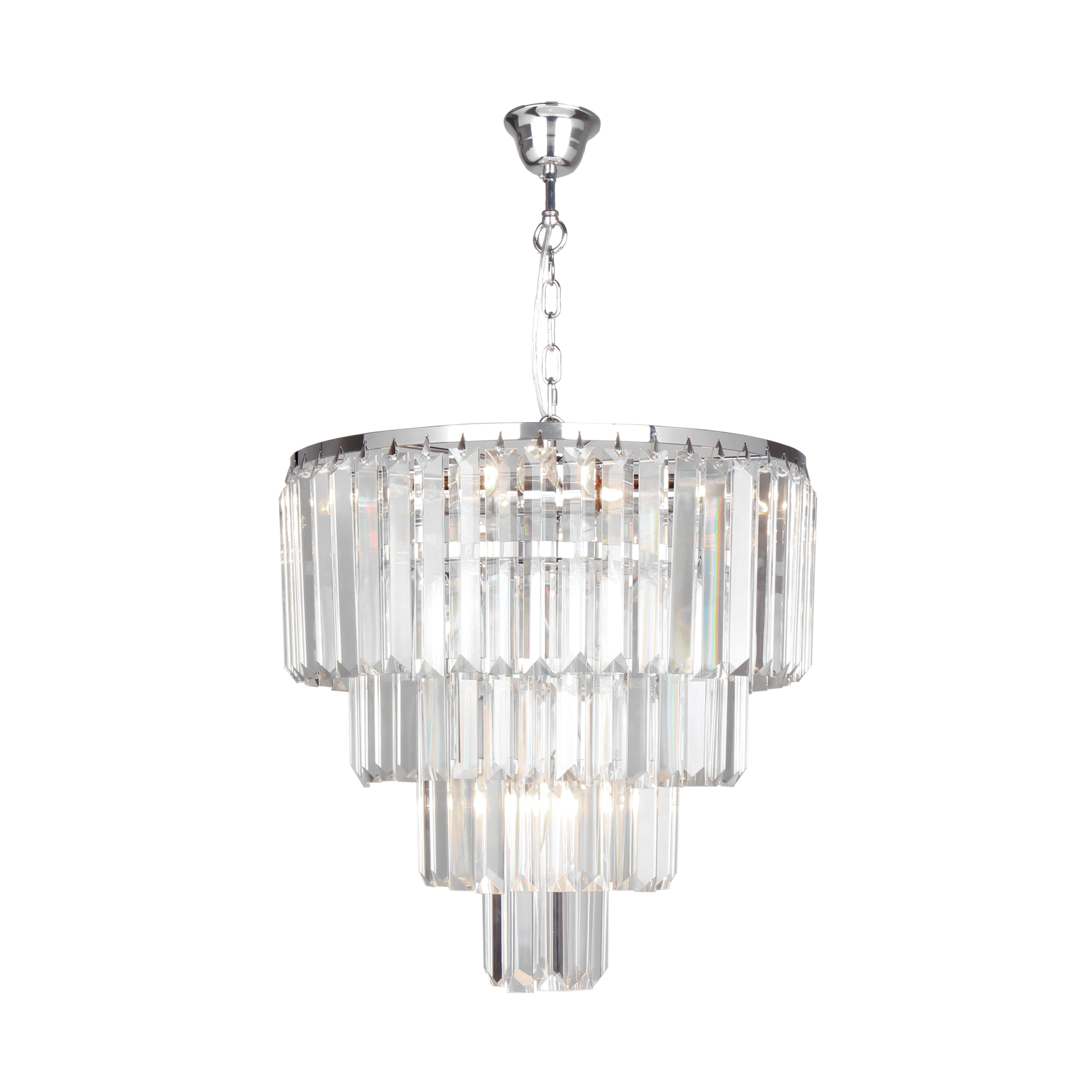 17106/4+1-CHR AMEDEO LAMPA WISZĄCA CHROM/CHROME
