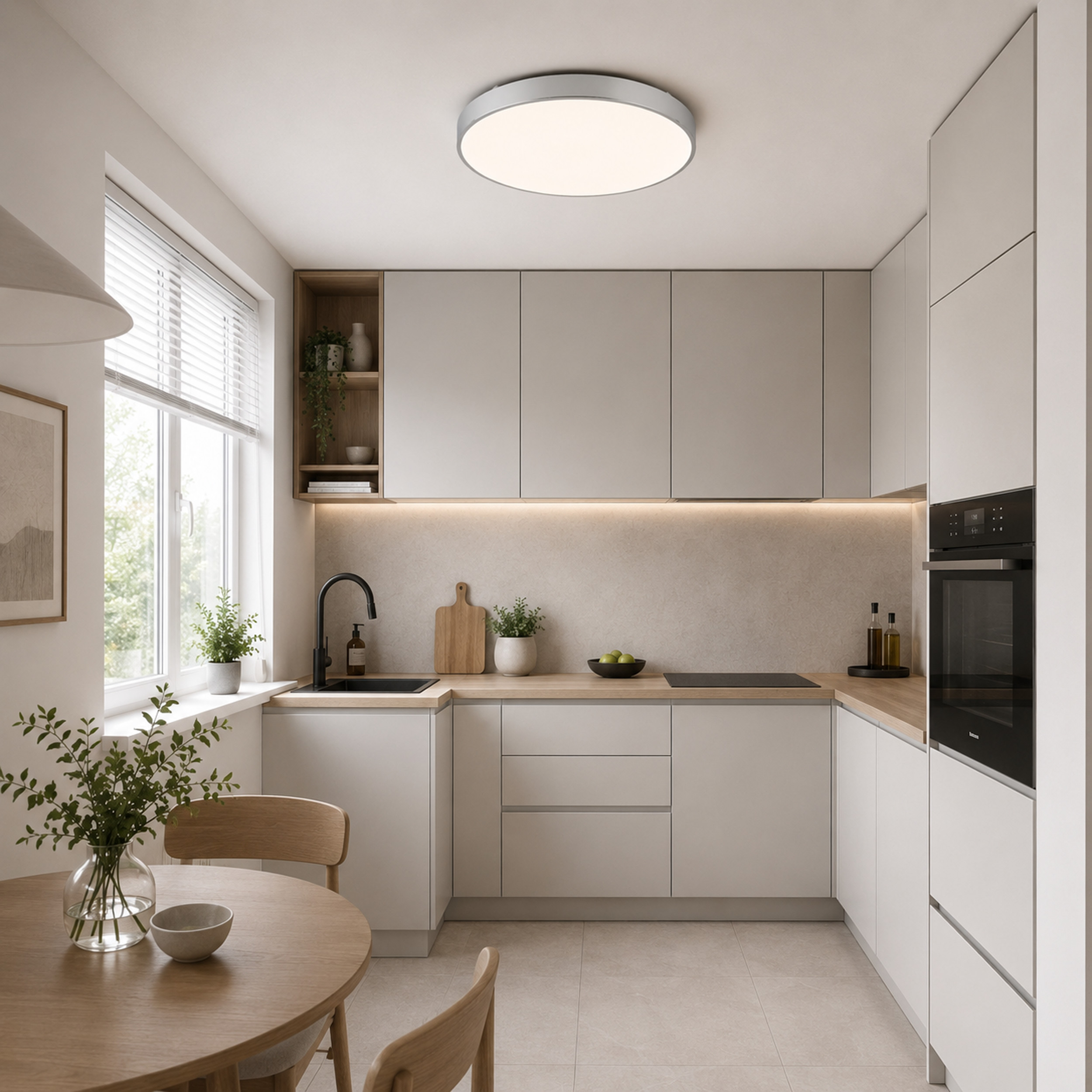 VELIS CHROME PLAFON LED 40W IP54 - obrazek 2