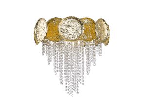 C0619-07A-B5K4 ASTRA LAMPA SUFITOWA ZŁOTA/GOLD
