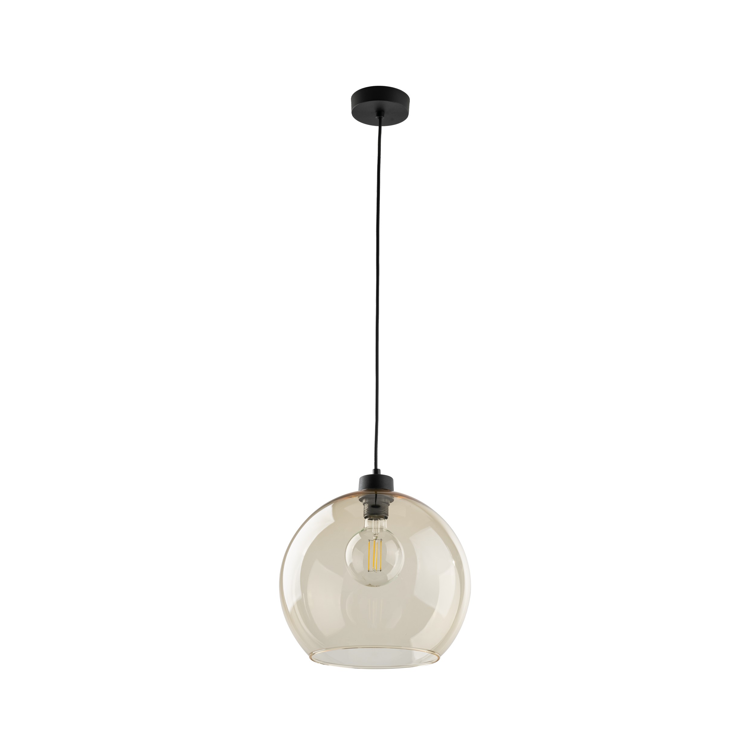 CUBUS LAMPA WISZĄCA 1 PŁ BURSZTYN