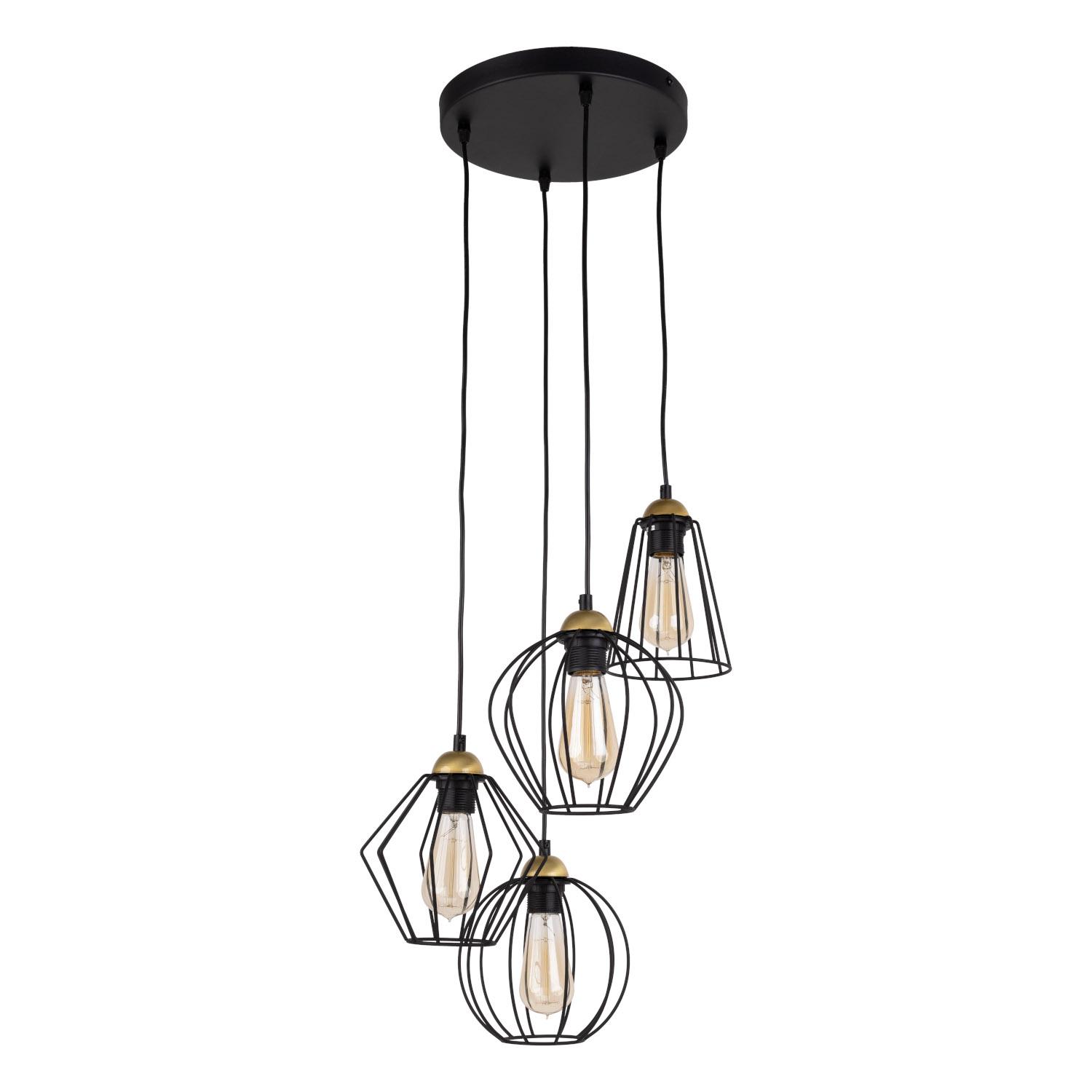 GALAXY BRASS LAMPA WISZĄCA 4