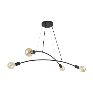 HELIX BLACK LAMPA WISZĄCA 4