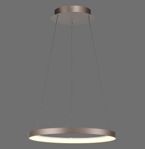 2851-36 HOOP LAMPA WISZĄCA KAWOWY