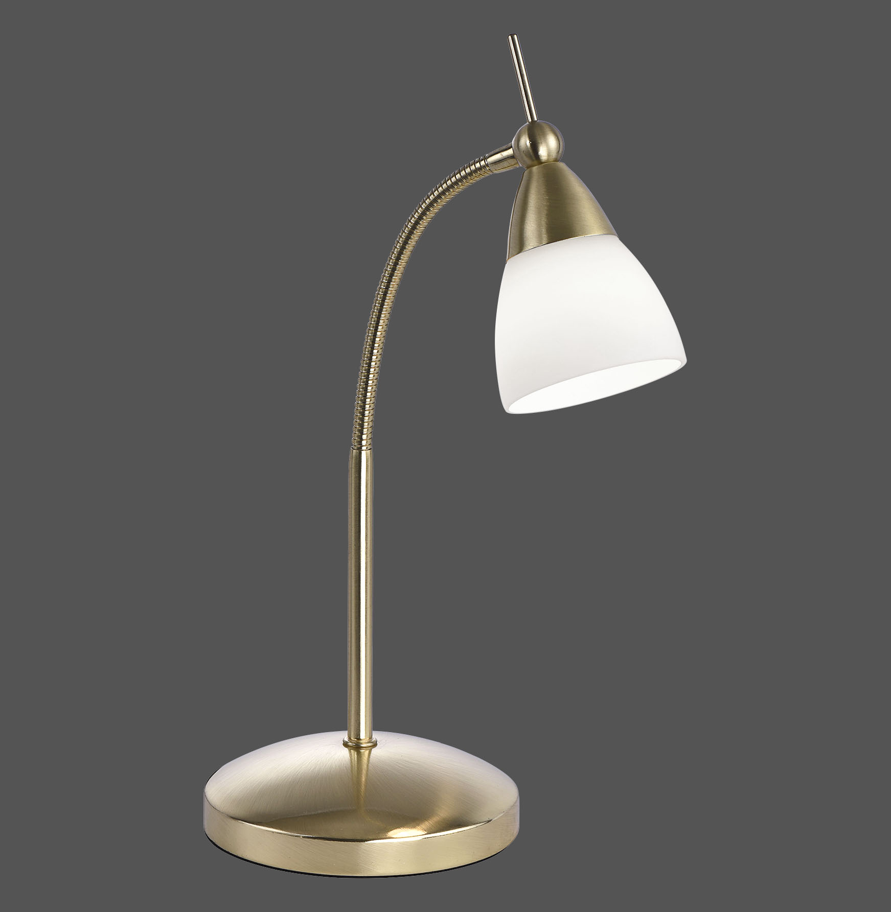 4001-60 PINO LAMPA STOŁOWA MATOWY MOSIĄDZ