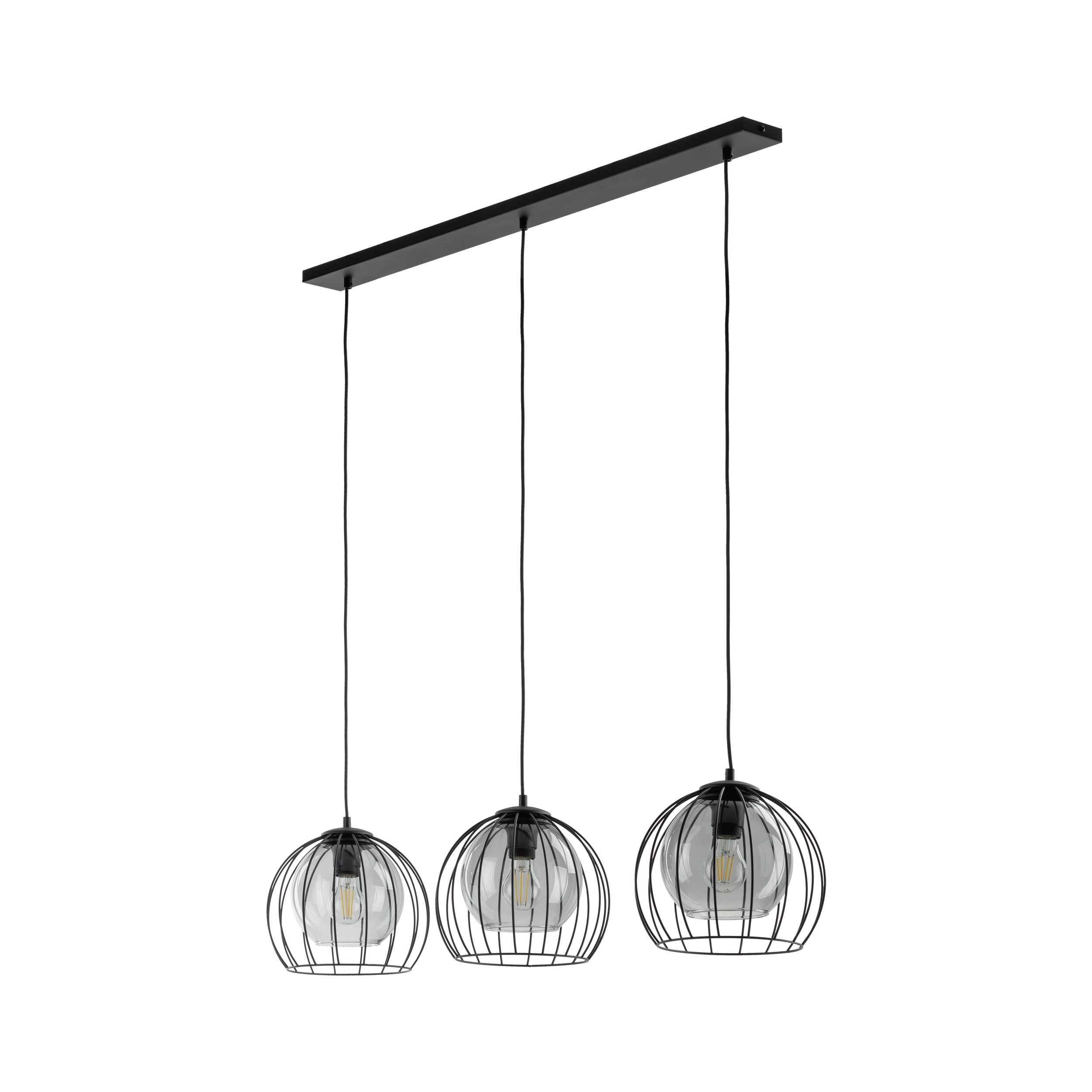 UNIVERSO BLACK LAMPA WISZĄCA 3 PŁ