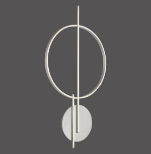 6154-55 Q-ARKOA LAMPA SUFITOWA SREBRNY