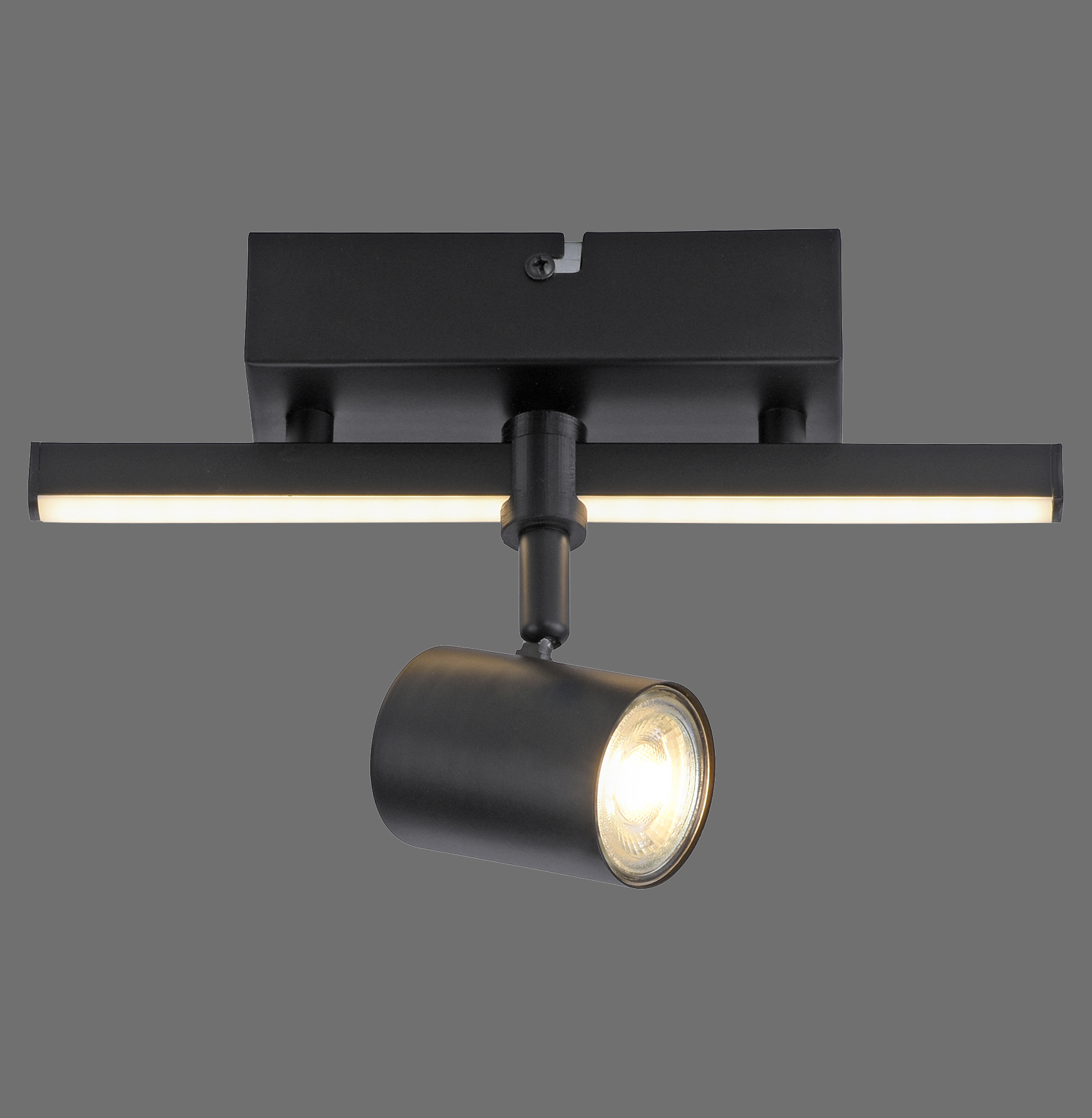 6523-18 BARIK LAMPA SUFITOWA CZARNY