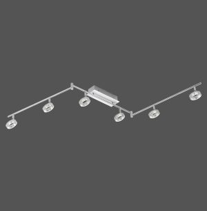6787-96 SILEDA LAMPA SUFITOWA ALUMINIUM