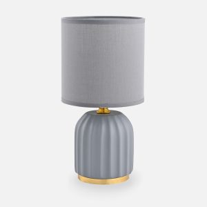 HS8723-GR LAMPA STOŁOWA SZARY