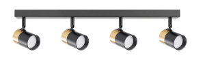 OB-2204BD-4-BK FORI LISTWA CZARNA-ZŁOTA/BLACK-GOLD
