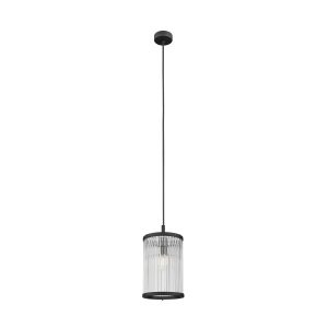 P0528-01F-P7AC SERGIO LAMPA WISZĄCA CZARNA/BLACK