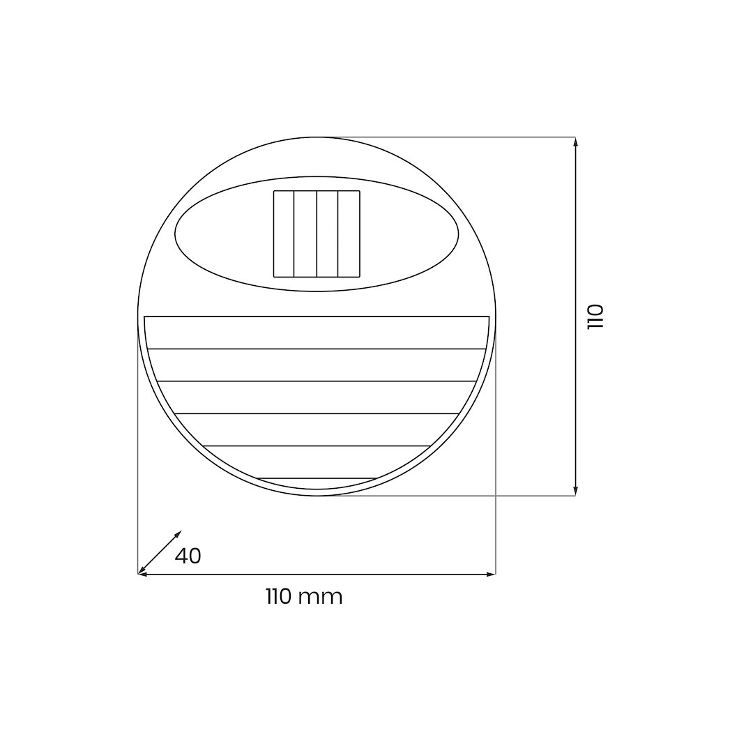 Lampa Solarna Wall 6000K IP44 - obrazek 8