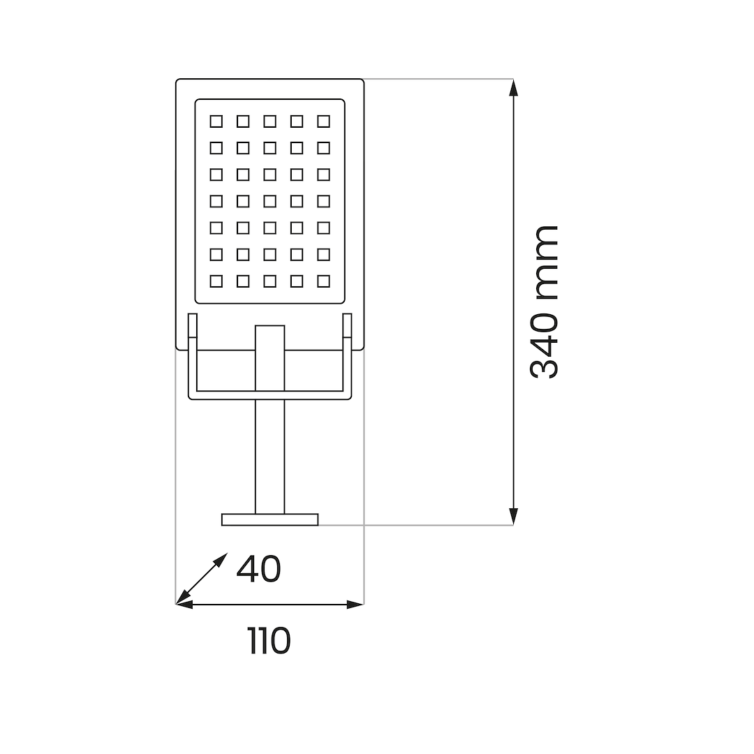 Lampa Solarna Adik 500LM 6500K IP44 - obrazek 5