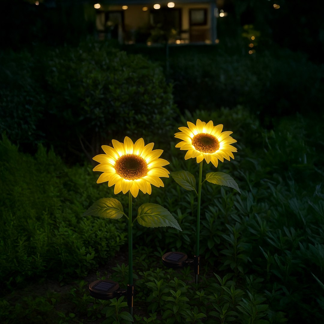 Lampka Solarna Sunflower 3000K IP44 - obrazek 2
