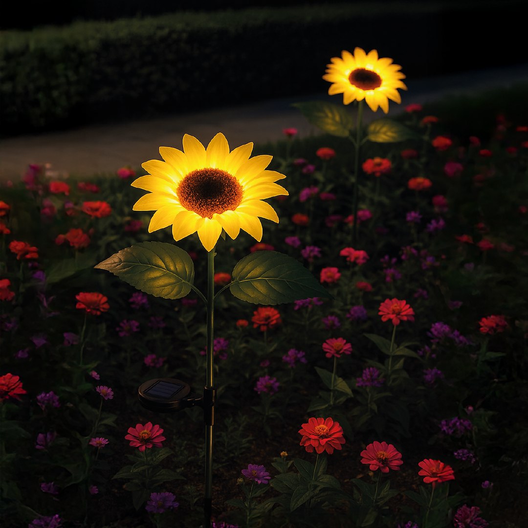 Lampka Solarna Sunflower 3000K IP44 - obrazek 3