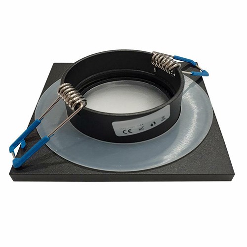 Oczko sufitowe kwadratowe IP44 Black - obrazek 3