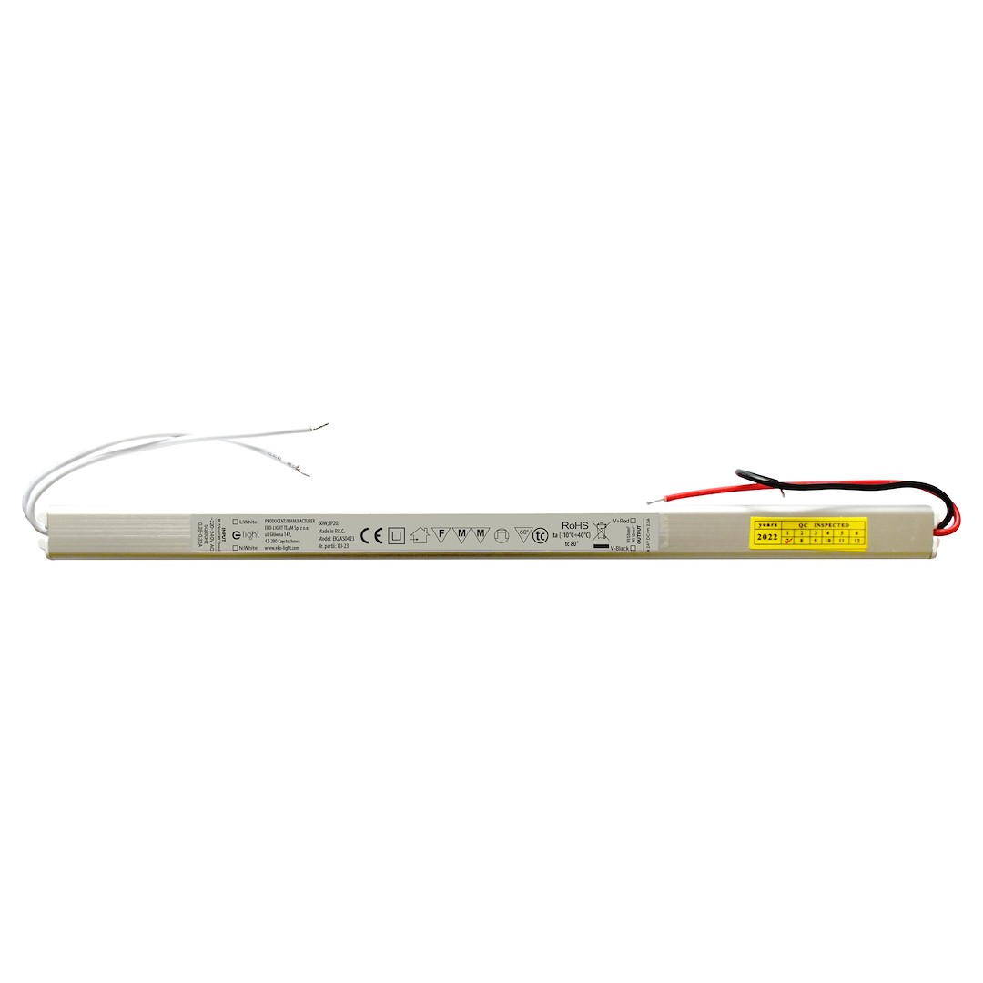 Zasilacz Led Slim 60W IP20 24V - obrazek 2