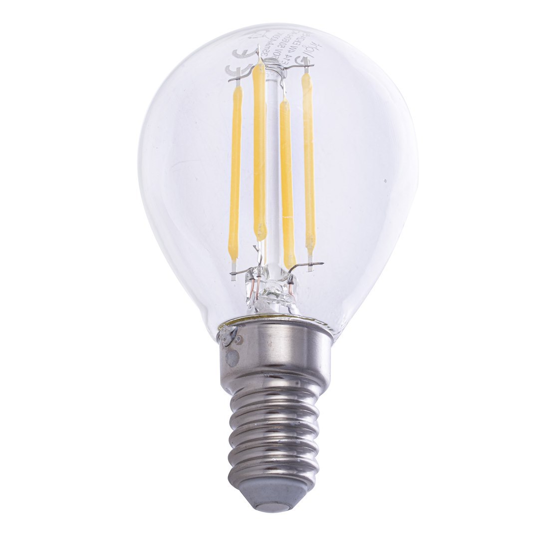 Żarówka Filamentowa LED 4W G45 E14 4000K - obrazek 5