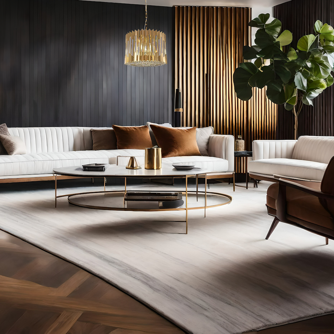 Żyrandol RITZ GOLD 7xE14 - obrazek 4