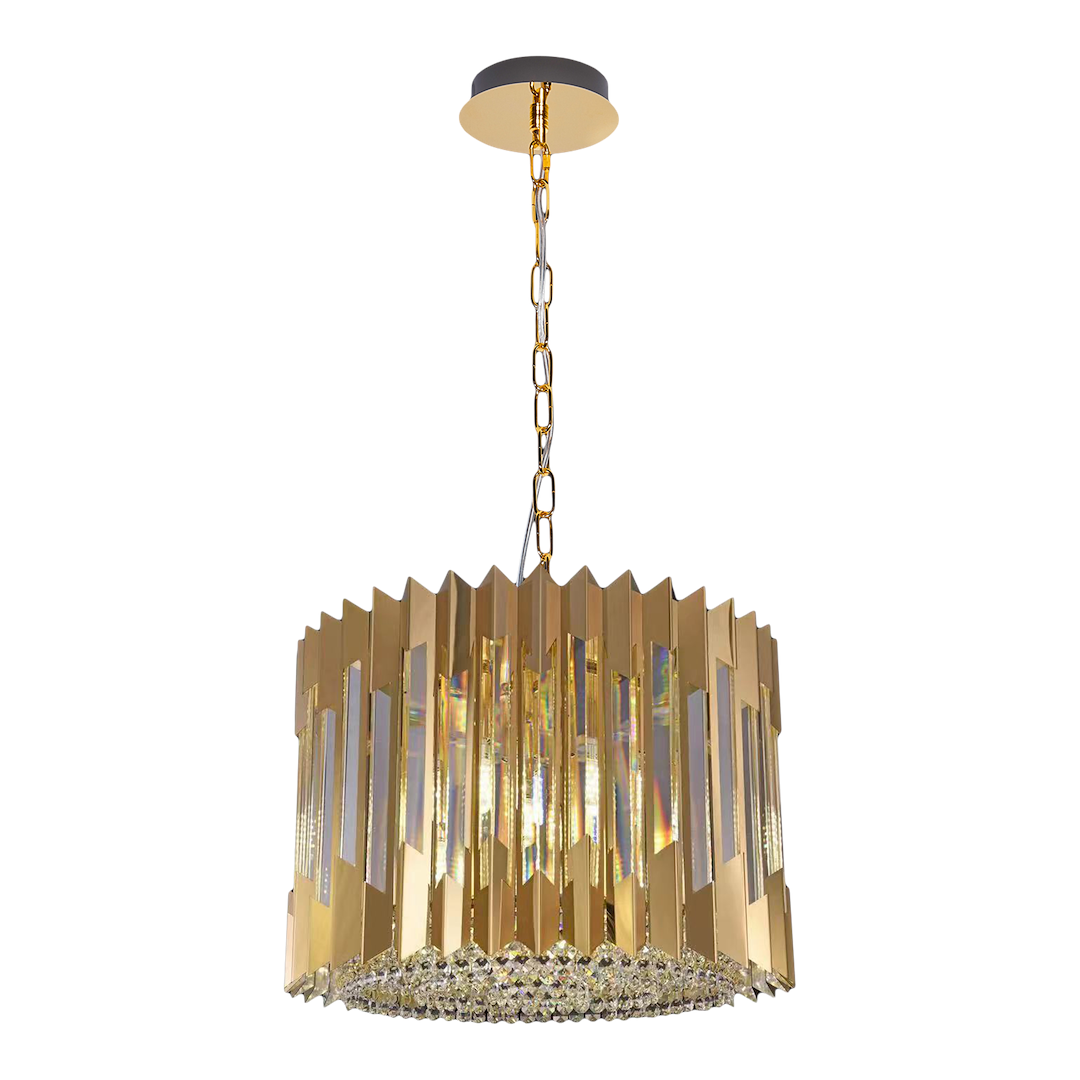 Żyrandol RITZ GOLD 7xE14 - obrazek 6